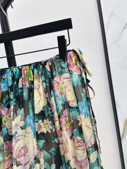 Cho 25ss chiffon skirt
