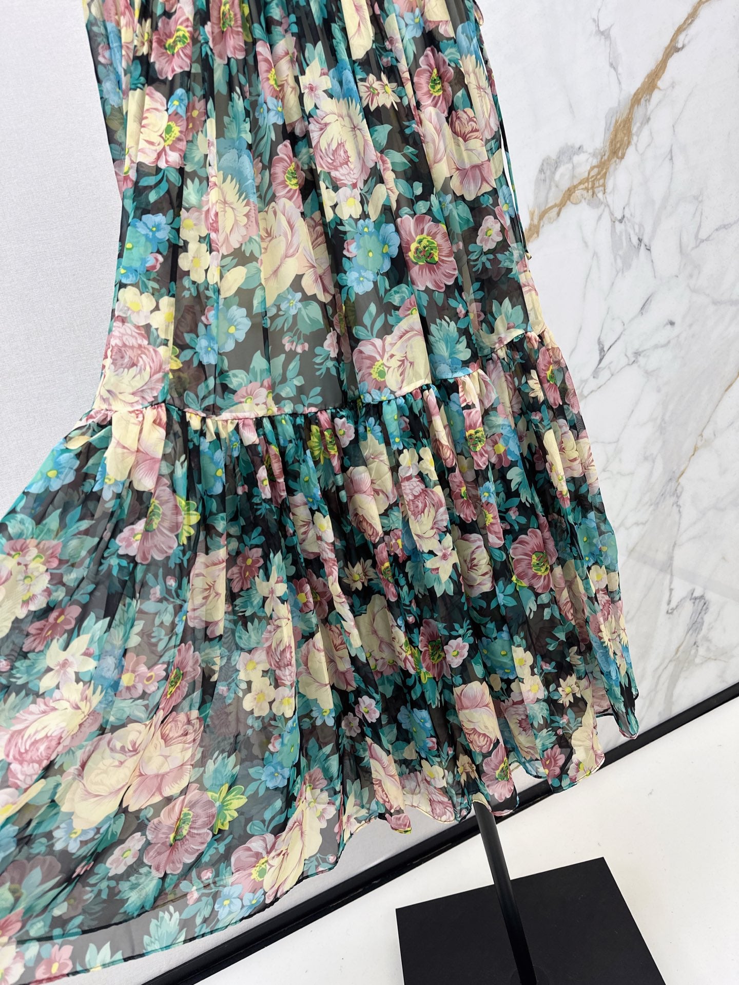 Cho 25ss chiffon skirt