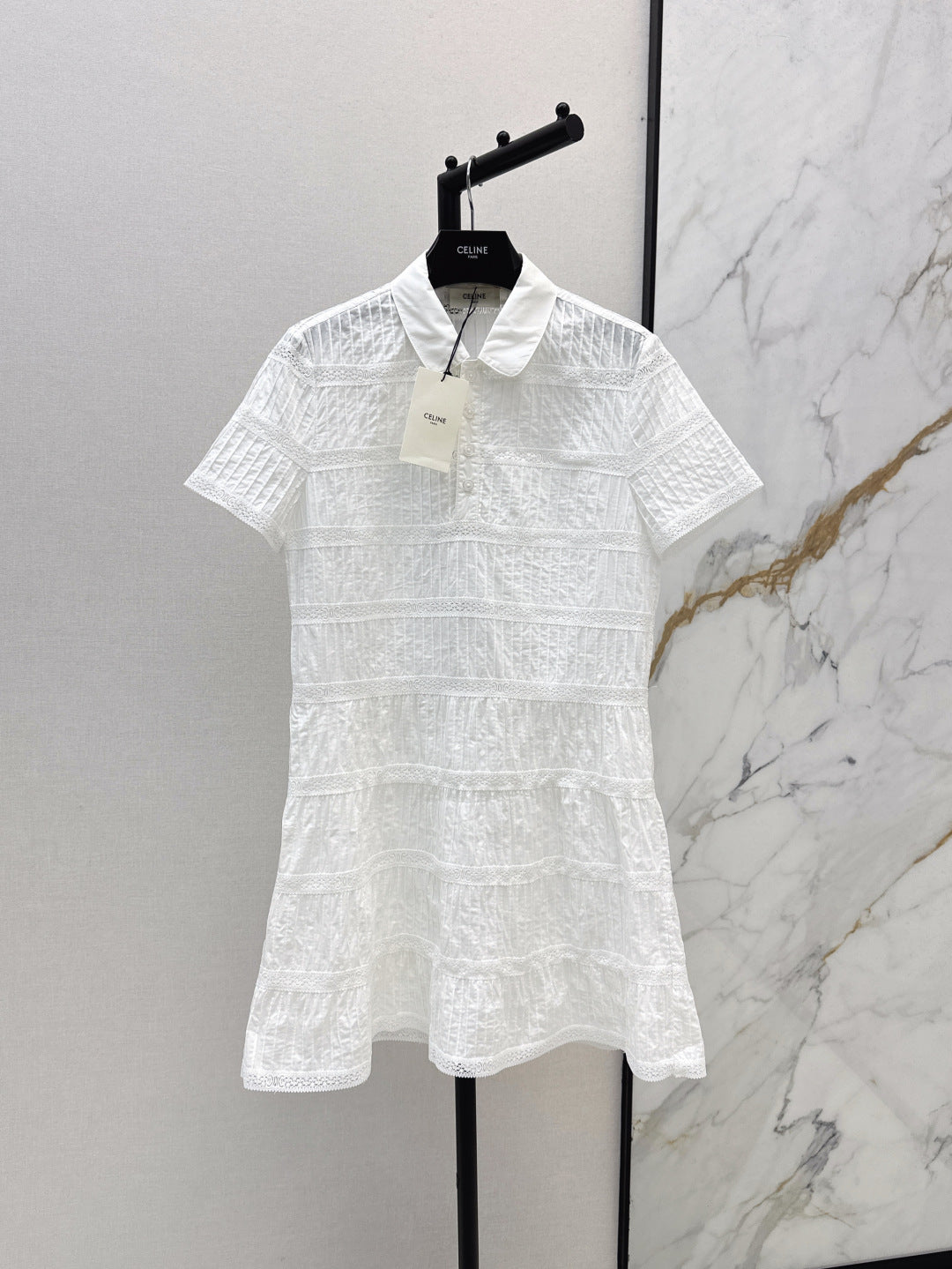 Celi 25ss embroidered dress