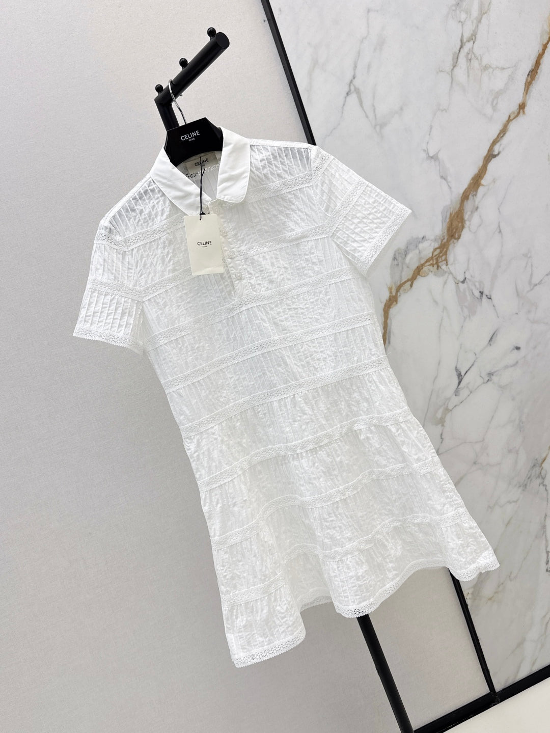 Celi 25ss embroidered dress