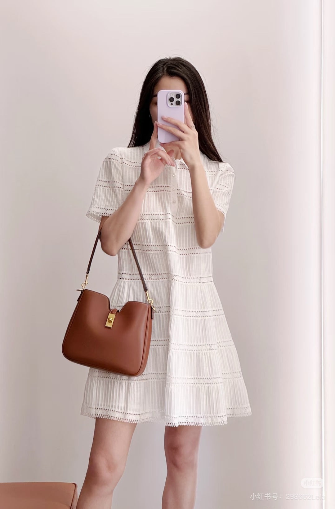 Celi 25ss embroidered dress