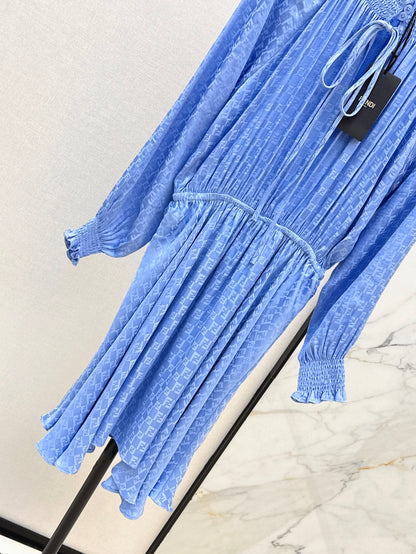 Fend 25ss jacquard dress