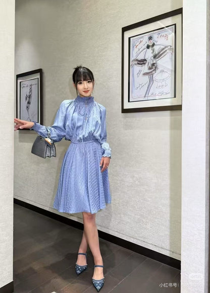 Fend 25ss jacquard dress