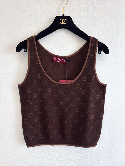 Guc 25fw jacquard vest