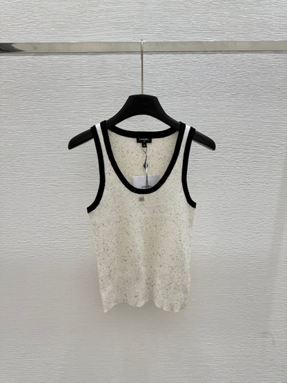 Chan 25ss knit vest