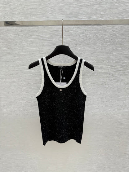 Chan 25ss knit vest