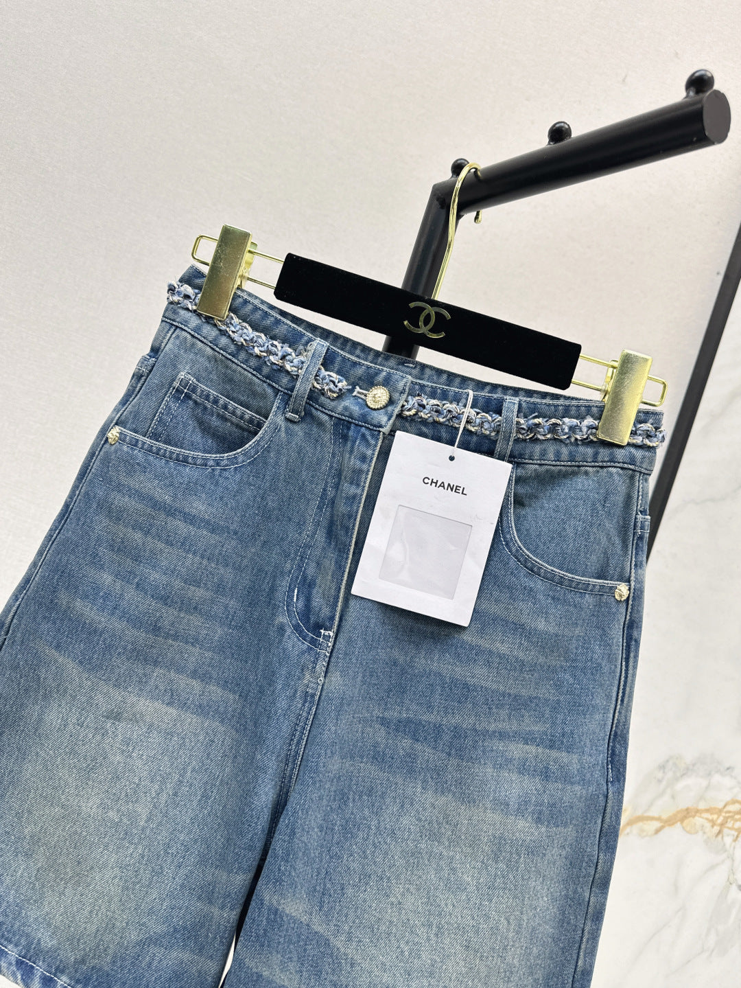 Chan 25ss denim short