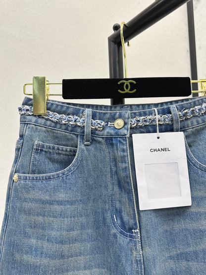 Chan 25ss denim short