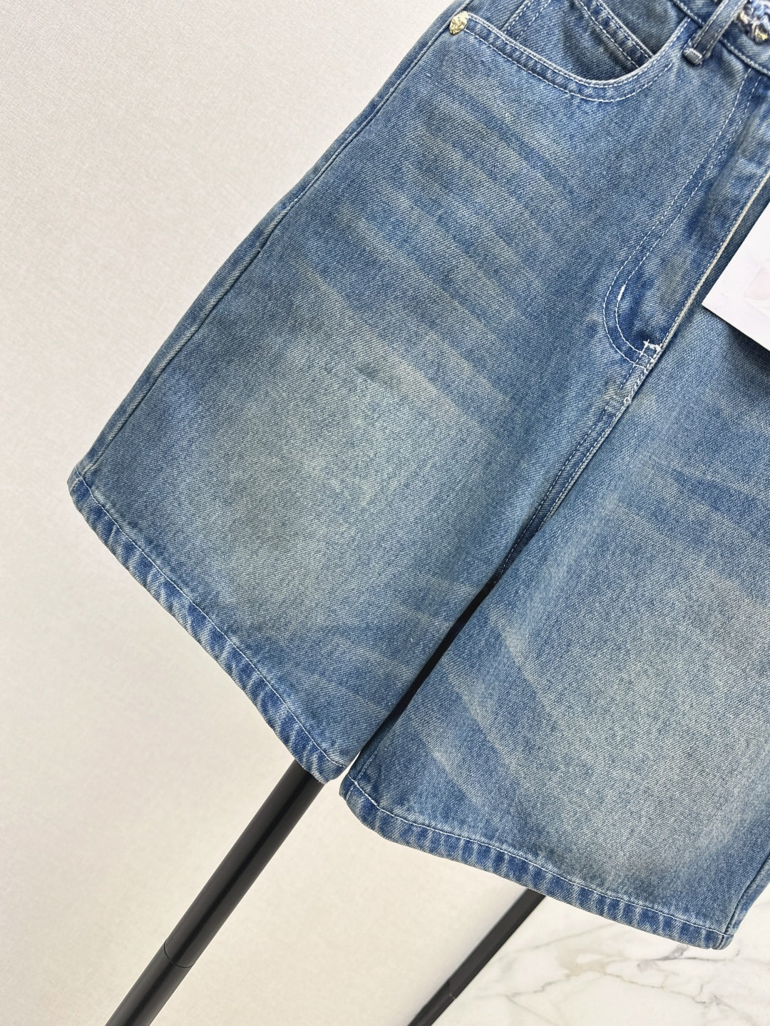Chan 25ss denim short