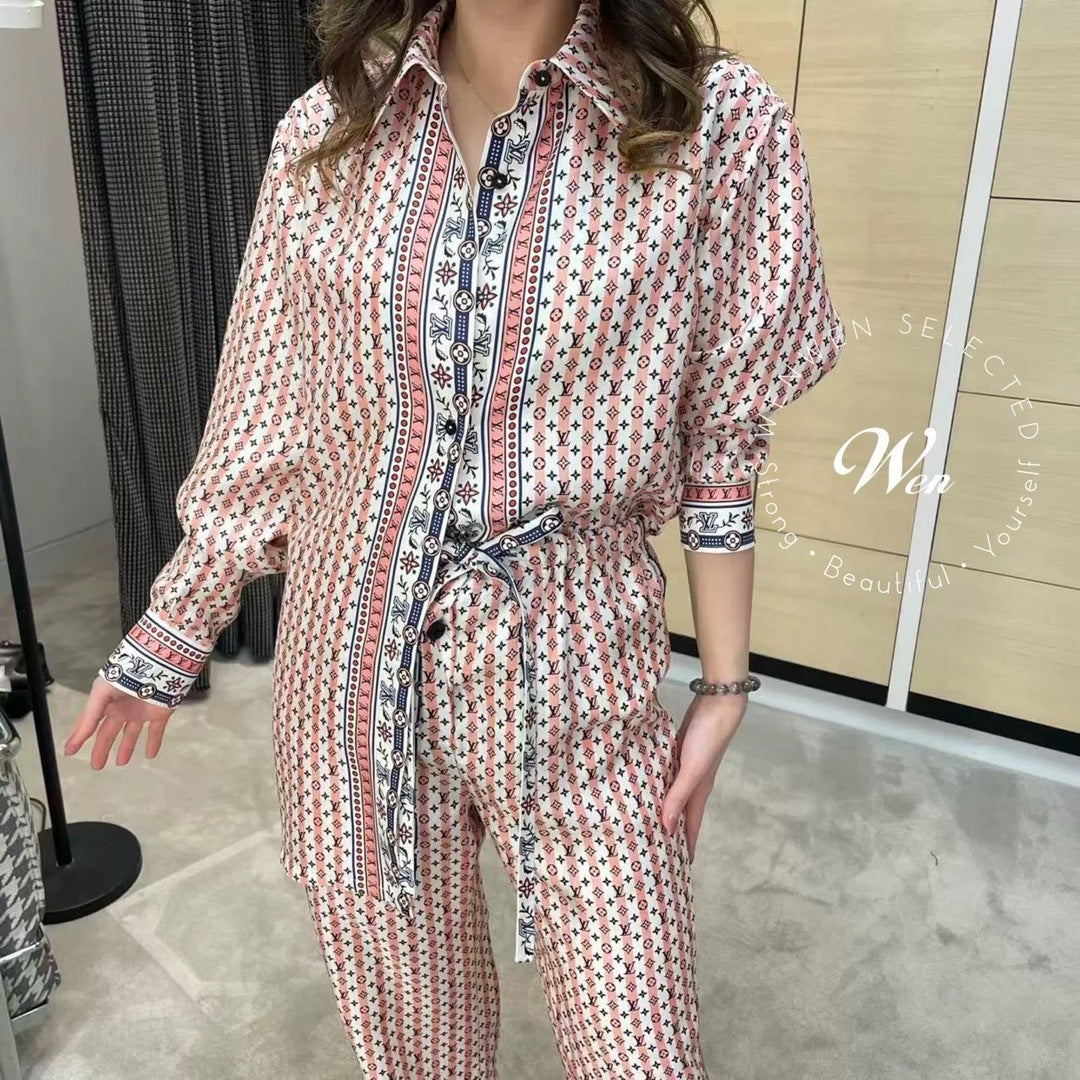 Louis 25ss Silk pants