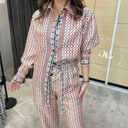 Louis 25ss Silk pants