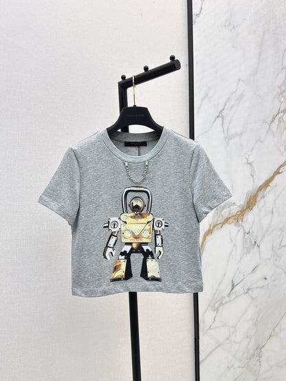 Louis 25ss print t-shirt