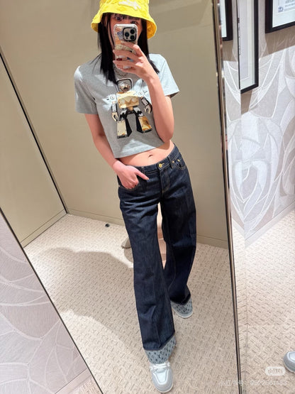 Louis 25ss print t-shirt