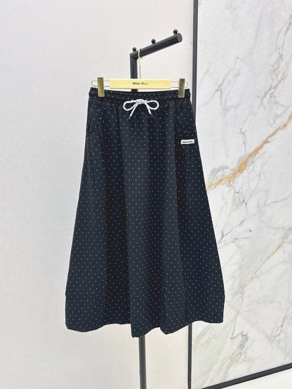 Miu 25ss drawstring skirt