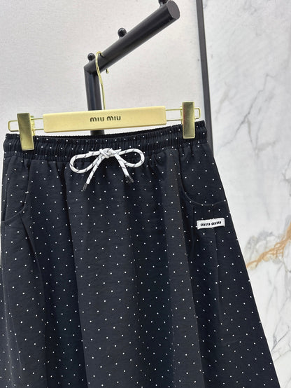 Miu 25ss drawstring skirt