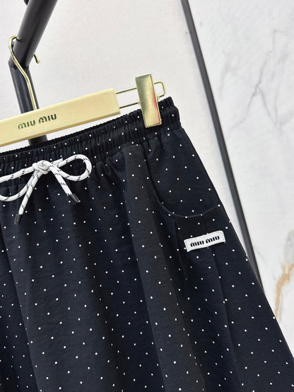 Miu 25ss drawstring skirt