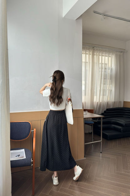 Miu 25ss drawstring skirt