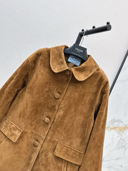 Pra 25ss suede jacket