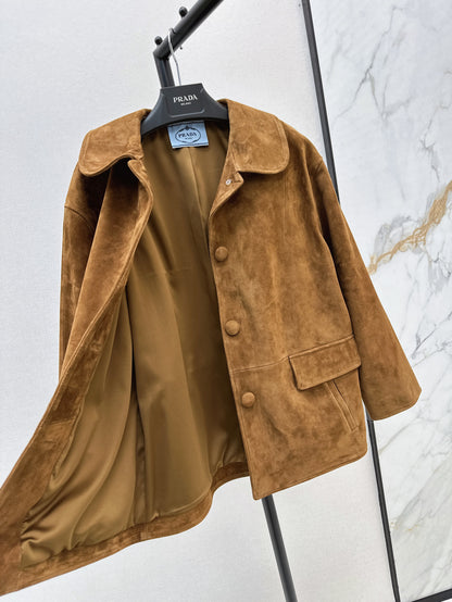 Pra 25ss suede jacket