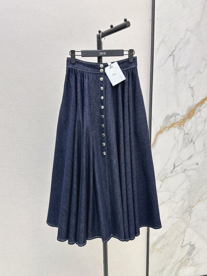 CD 25ss denim skirt