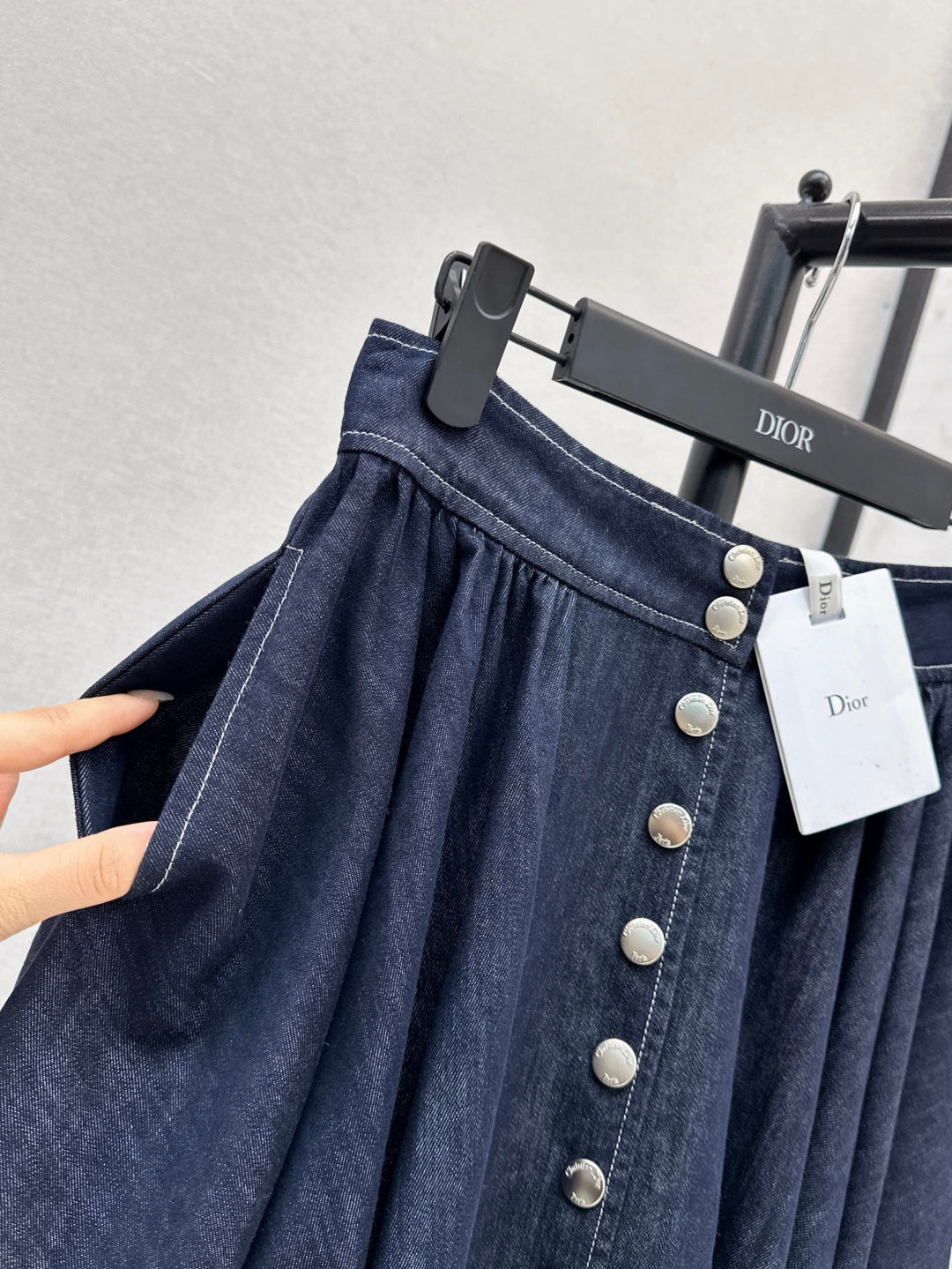 CD 25ss denim skirt