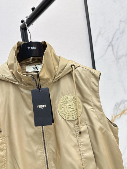 Fend 25ss sleeveless jacket