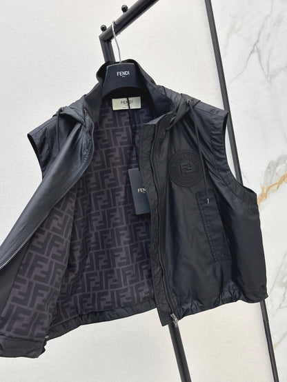 Fend 25ss sleeveless jacket