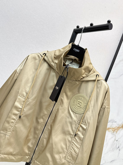 Fend 25ss hooded jacket