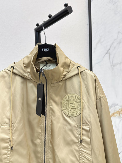 Fend 25ss hooded jacket