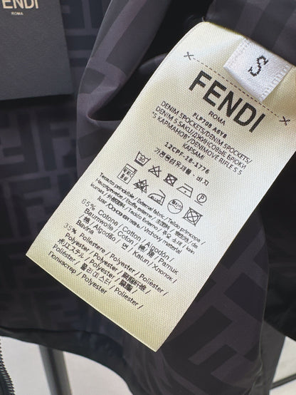 Fend 25ss hooded jacket