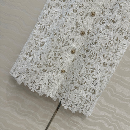 Chan 25ss embroidered vest