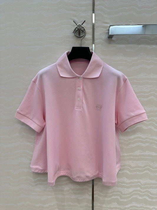 Loe 25ss embroidered polo