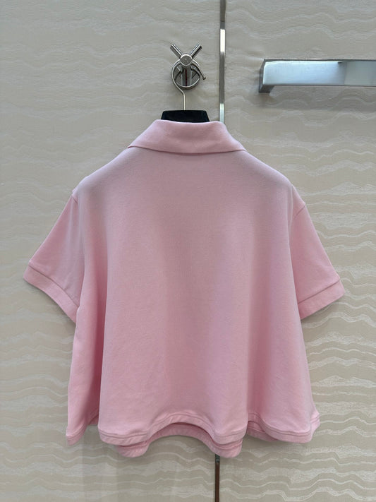 Loe 25ss embroidered polo