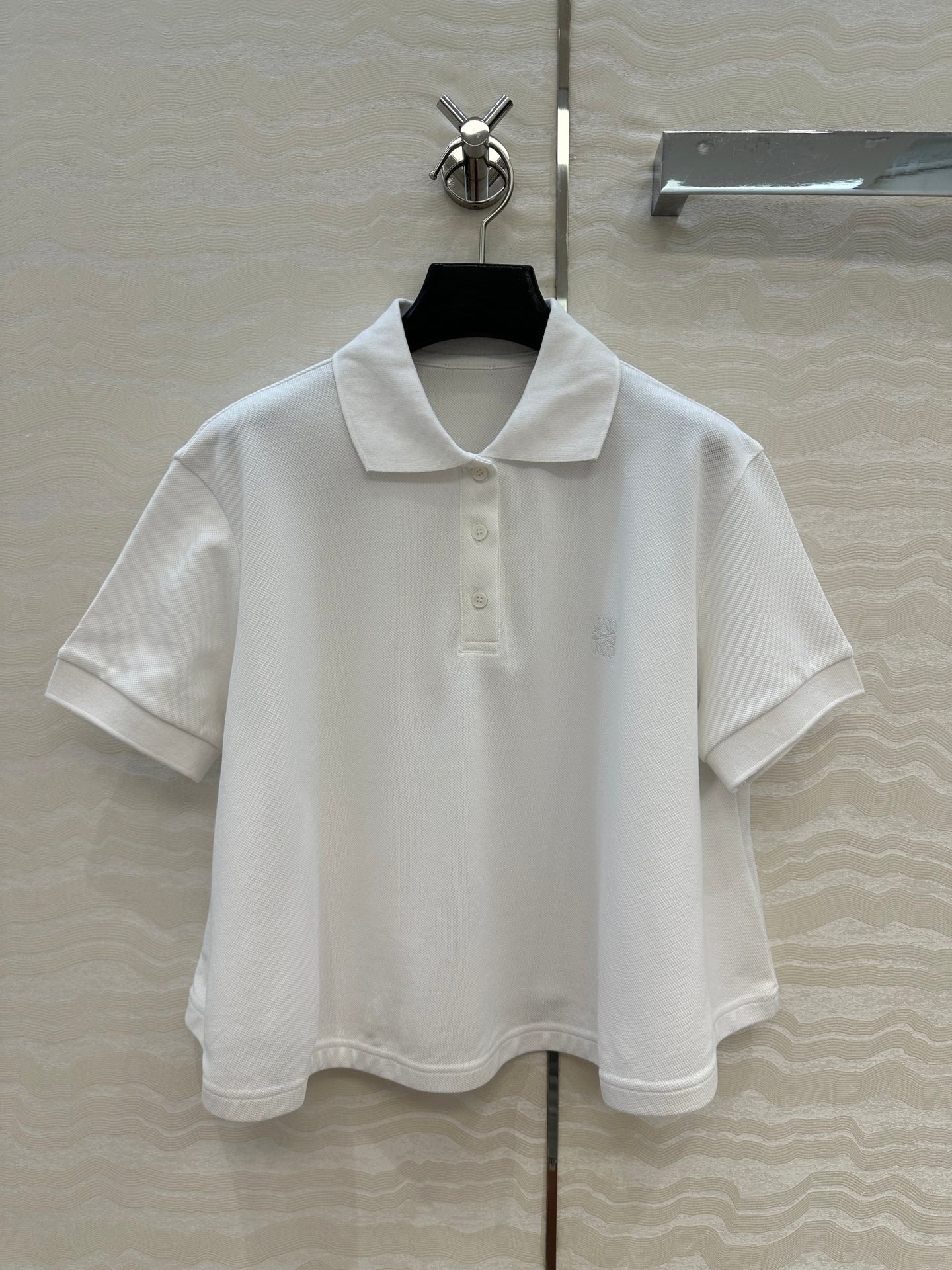 Loe 25ss embroidered polo