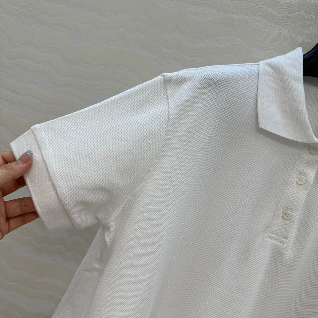 Loe 25ss embroidered polo