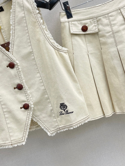 Loro 25ss denim suit
