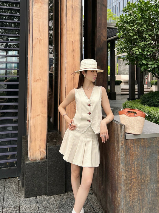 Loro 25ss denim suit
