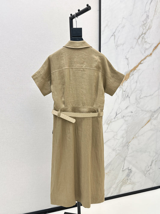 Loro 25ss linen dress