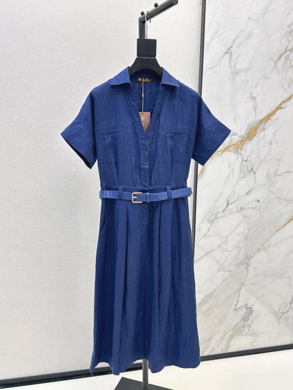Loro 25ss linen dress