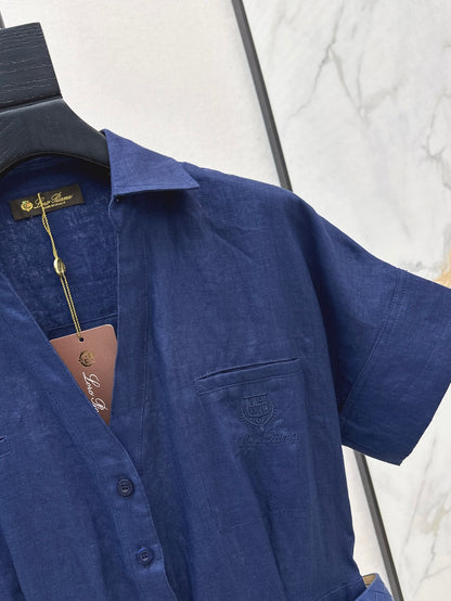 Loro 25ss linen dress