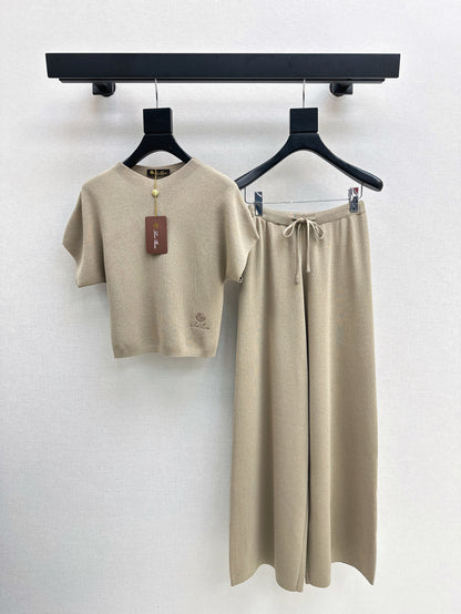 Loro 25ss knit suit