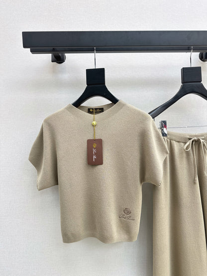 Loro 25ss knit suit