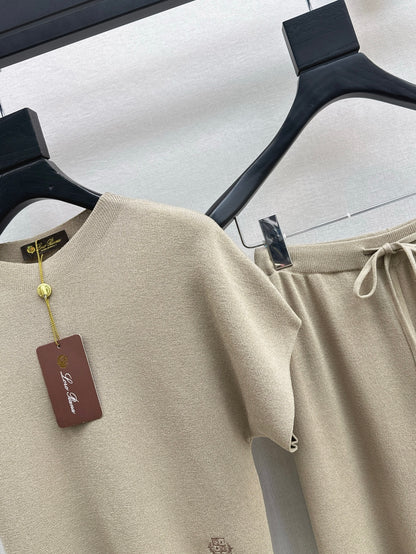 Loro 25ss knit suit