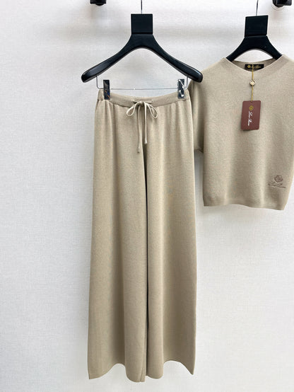 Loro 25ss knit suit