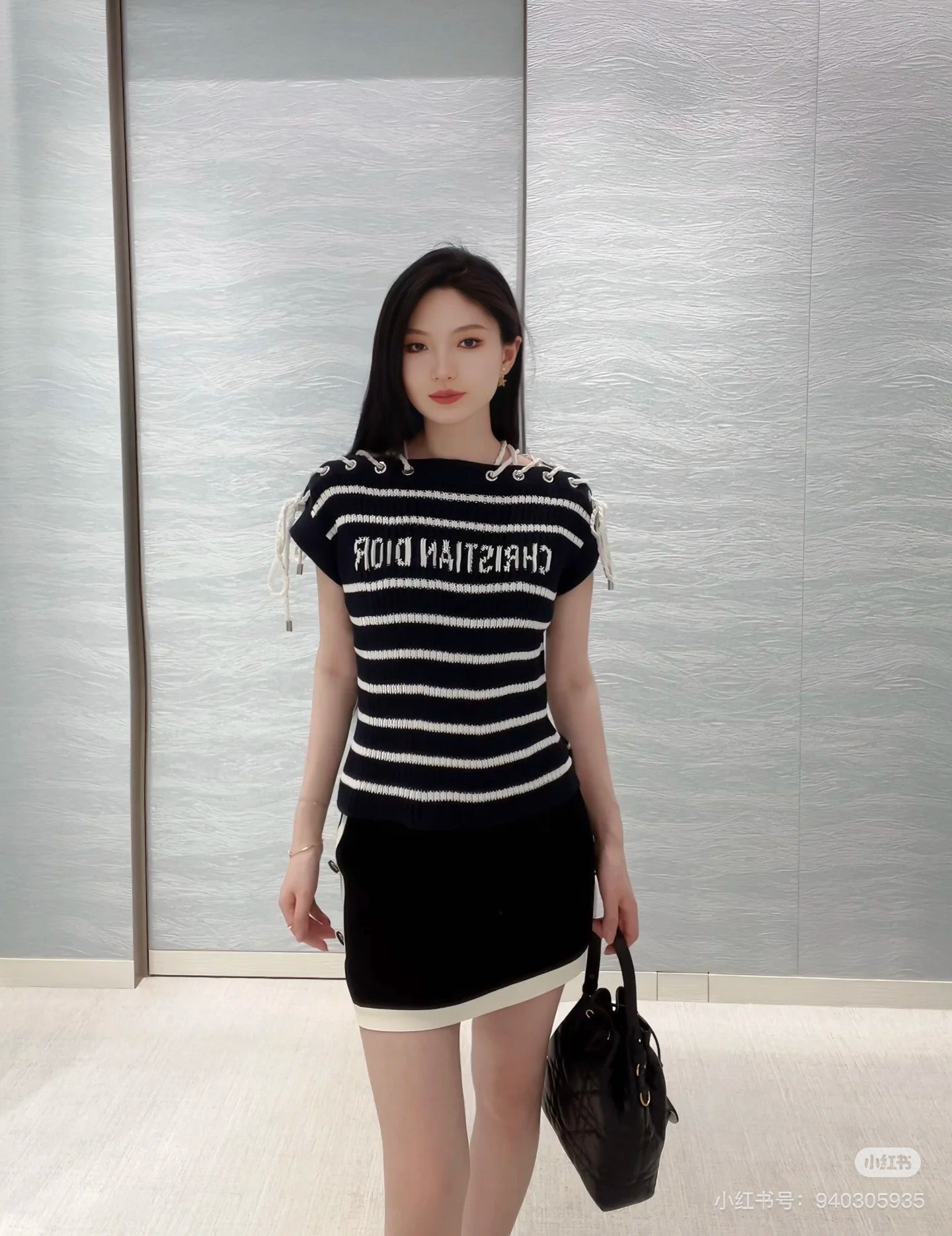 CD 25ss Miss D knit shirt