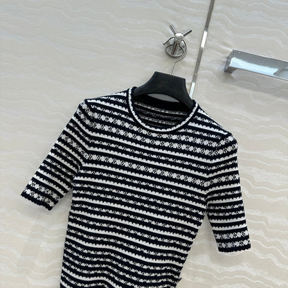 Louis 25ss jacquard knit shirt