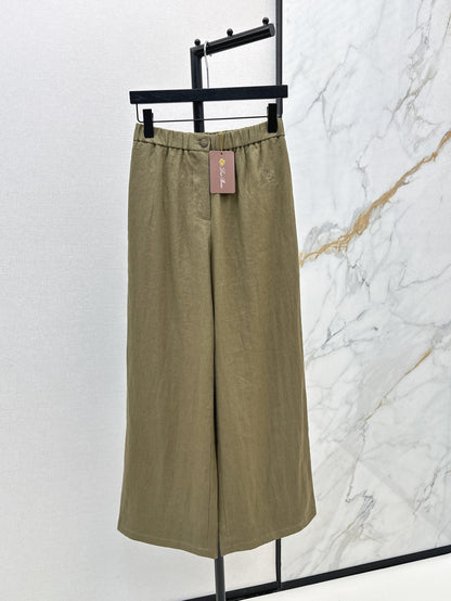 Loro 25ss linen pants