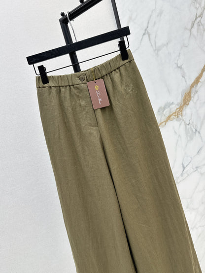 Loro 25ss linen pants