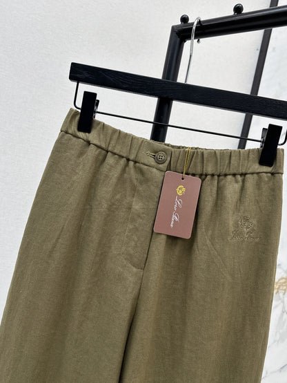 Loro 25ss linen pants