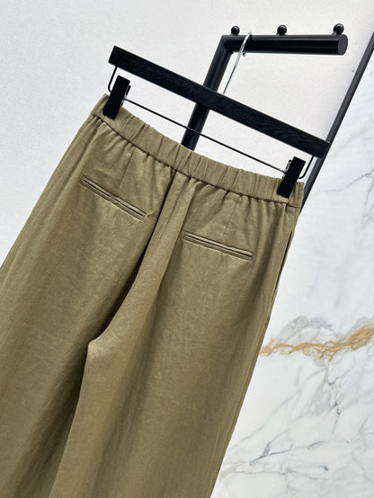 Loro 25ss linen pants